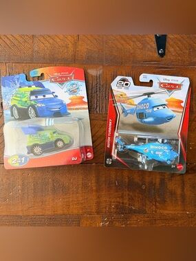 Pixar Cars Rotor Turbosky & DJ